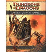 Dark Sun Creature Catalog (jdr Dungeons & Dragons 4 en VO)