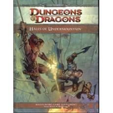Halls of Undermountain (jdr Dungeons & Dragons 4 en VO)