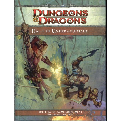 Halls of Undermountain (jdr Dungeons & Dragons 4 en VO) 001