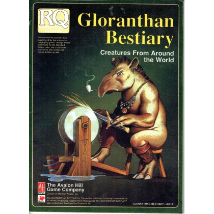 Gloranthan Bestiary (jdr Runequest en VO) 001
