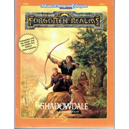 FRE1 Shadowdale (jdr AD&D 2nd édition - Forgotten Realms en VO) 003