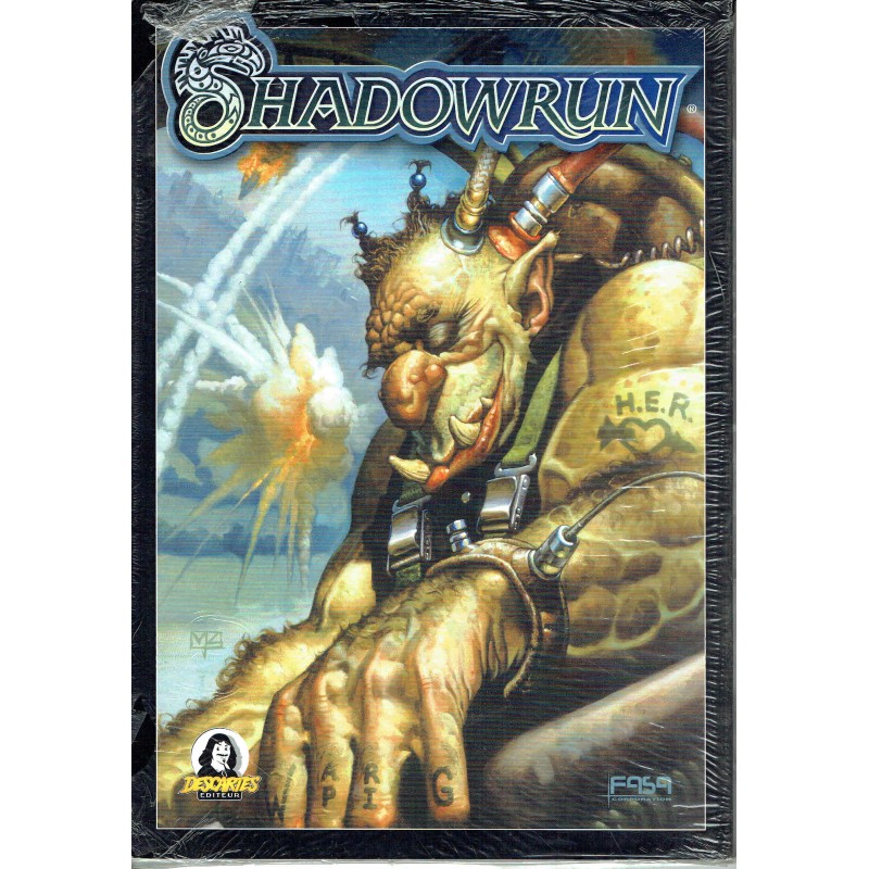 Jeu De Rôle Shadowrun 3ème édition (v3) En VF - Lot Avec Livre De Base, Scénario Et écran Neuf