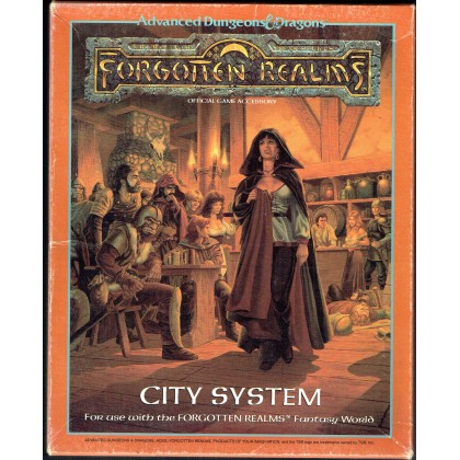City System - Boxed set (jdr AD&D 1ère édition - Forgotten Realms en VO) 003