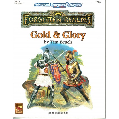 FR15 Gold & Glory (jdr AD&D 2nd edition - Forgotten Realms en VO) 002