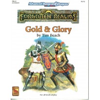 FR15 Gold & Glory (jdr AD&D 2nd edition - Forgotten Realms en VO)