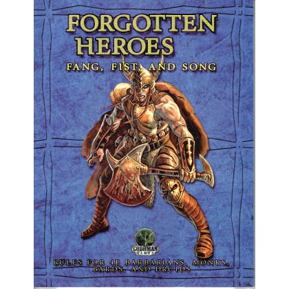 Forgotten Heroes - Fang, Fist and Song (jdr D&D 4 en VO) 001