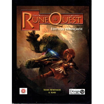 Runequest 6 - Livre de base édition française (jdr The Design Mechanism en VF) 001