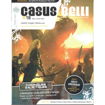 Casus Belli N° 18 (magazine de jeux de rôle - Editions BBE) 001