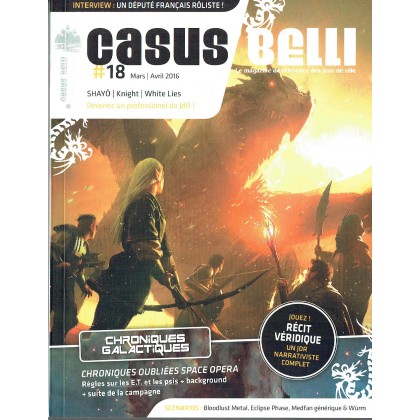 Casus Belli N° 18 (magazine de jeux de rôle - Editions BBE) 002