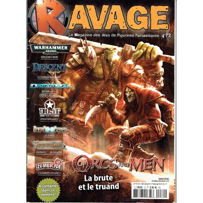 Ravage N° 72 (le Magazine des Jeux de Figurines Fantastiques) 001