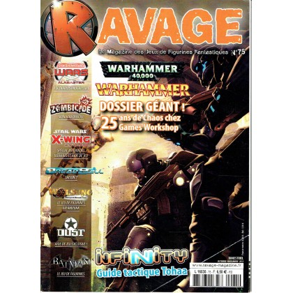 Ravage N° 75 (le Magazine des Jeux de Figurines Fantastiques) 001