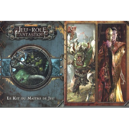 Le Kit du Maître de Jeu - Ecran & Livret (jdr Warhammer 3ème édition en VF) 001
