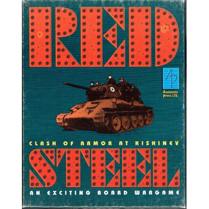 Red Steel - Clash of Armor at Kishinev 1941 (wargame Avalanche Press en VO) 001