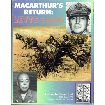 Leyte 1944 - MacArthur's Return (wargame Avalanche Press en VO) 001