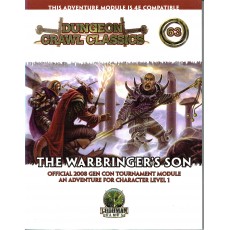 Dungeon Crawl Classics 63 - The Warbringer's Son (jdr D&D 4 en VO)