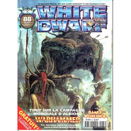 White Dwarf N° 88 (magazine de jeux de figurines Games Workshop en VF) 002