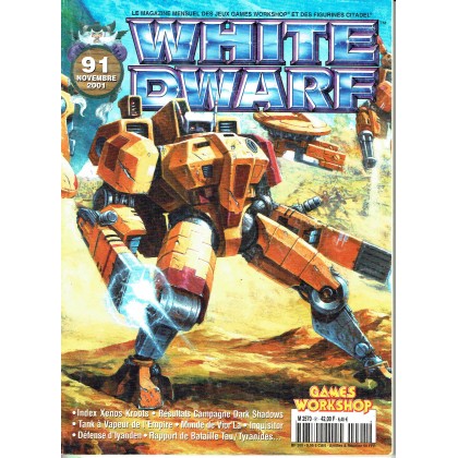 White Dwarf N° 91 (magazine de jeux de figurines Games Workshop en VF) 001