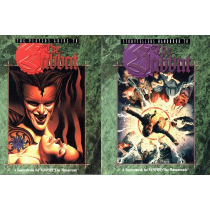 LOT de 2 suppléments (jdr Vampire The Masquerade en VO) L106