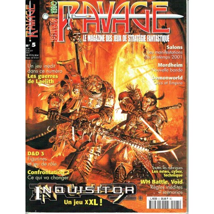 Ravage N° 5 (le Magazine des Jeux de Stratégie Fantastique) 002