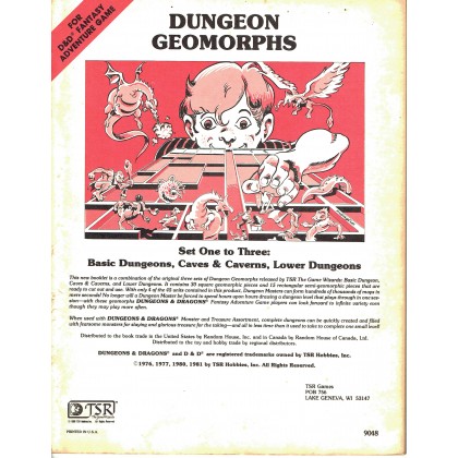 Dungeon Geomorphs  (jdr D&D 1ère édition en VO) 001