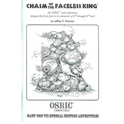 Chasm of the Faceless King - Exemplaire numéroté (jdr pour OSRIC System en VO) 001