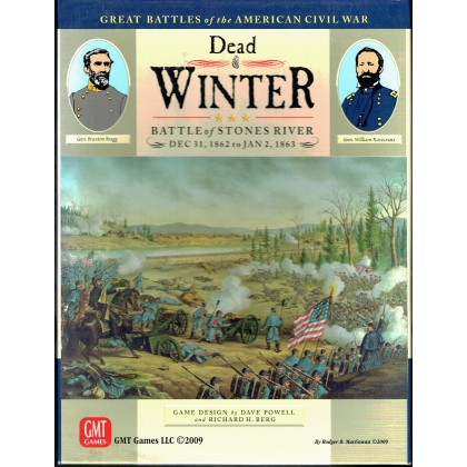 Dead of Winter - Battle of Stones River 1863 (wargame GMT en VO) 001