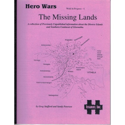 The Missing Lands (jdr Hero Wars en VO) 001
