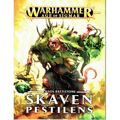 Chaos Battletome - Skaven Pestilens (jeu de figurines Age of Sigmar Warhammer en VF) 001