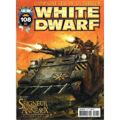 White Dwarf N° 108 (magazine de jeux de figurines Games Workshop en VF) 001
