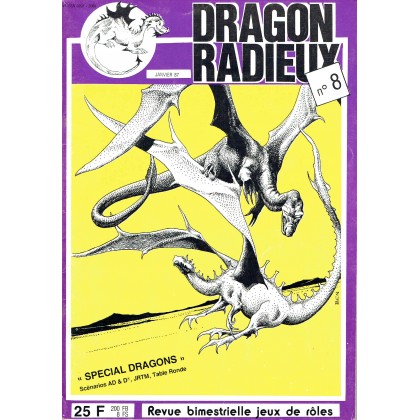 Dragon Radieux N° 8 (revue de jeux de rôle et de plateau) 002