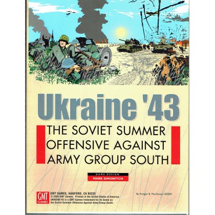 Ukraine'43 - The Soviet summer offensive against Army Group South (wargame GMT V1 en VO) 001