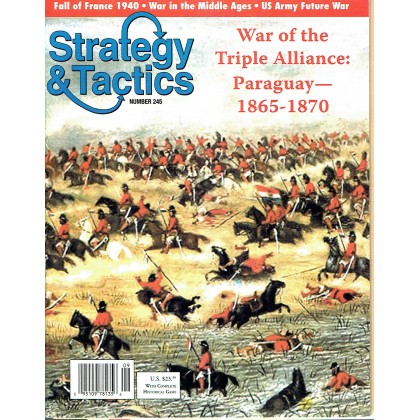 Strategy & Tactics N° 245 - War of the Triple Alliance: Paraguay 1865-1870 (magazine de wargames & jeux de simulation) 001