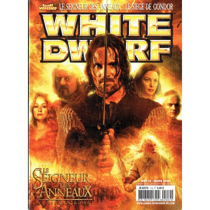 White Dwarf N° 119 (magazine de jeux de figurines Games Workshop en VF) 001