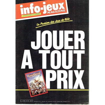 Info-Jeux Magazine N° 6 (La Passion des jeux de rôles) 003