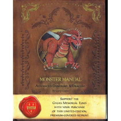 Monster Manual - Edition Premium (jdr AD&D 1ère édition en VO) 001