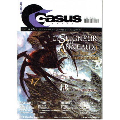 Casus Belli N° 17 (magazine de jeux de rôle 2e édition) 002