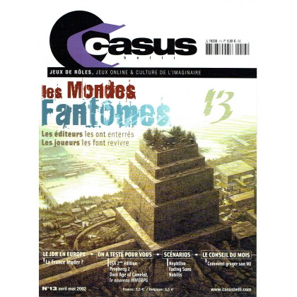 Casus Belli N° 13 (magazine de jeux de rôle 2e édition) 004