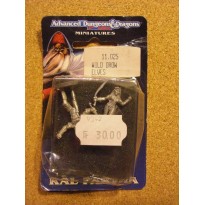 Wild Drow Elves (blister figurines AD&D Miniatures de Ral Partha)