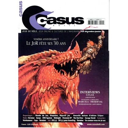 Casus Belli N° 29 (magazine de jeux de rôle 2ème édition) 002