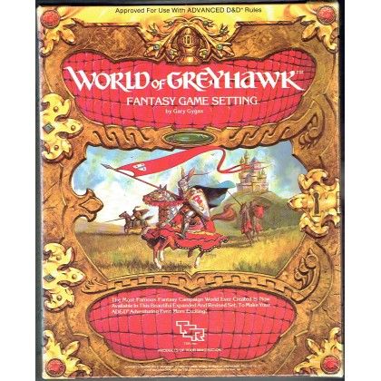 World of Greyhawk - Fantasy Game Setting (jdr AD&D 1ère édition en VO) 003