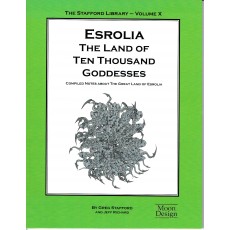 Esrolia The Land of Thousand Goddesses - The Stafford Library Volume X (jdr Glorantha Runequest en VO)