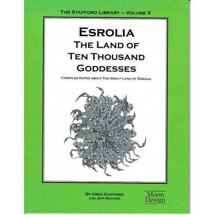 Esrolia The Land of Thousand Goddesses - The Stafford Library Volume X (jdr Glorantha Runequest en VO) 001