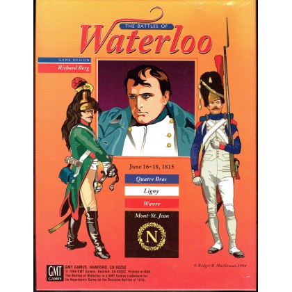 The Battles of Waterloo (wargame GMT en VO) 001