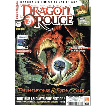 Dragon Rouge N° 1 (magazine de jeux de rôles) 005
