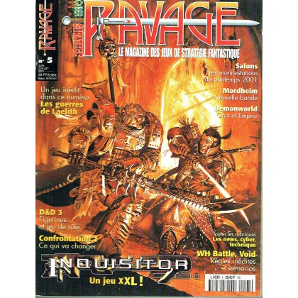 Ravage N° 5 (le Magazine des Jeux de Stratégie Fantastique) 003