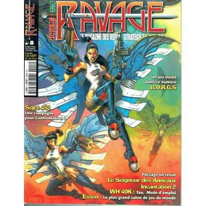 Ravage N° 8 (le Magazine des Jeux de Stratégie Fantastique) 002