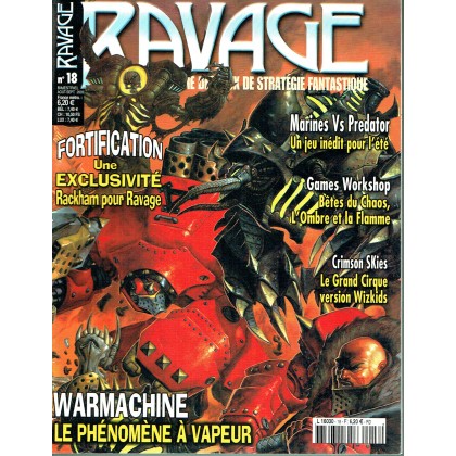 Ravage N° 18 (le Magazine des Jeux de Stratégie Fantastique) 001