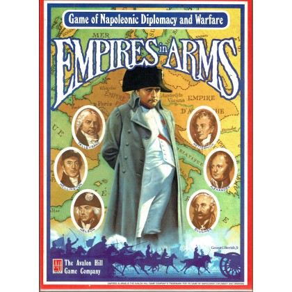 Empires in Arms - Game of Napoleonic Diplomacy and Warfare (jeu de stratégie Avalon Hill en VO) 001