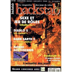 Backstab N° 21 (le magazine des jeux de rôles)