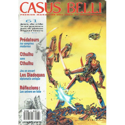 Casus Belli N° 61 (magazine de jeux de rôle) 002